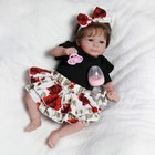 Lifelike Real Reborn Newborn Baby Dolls Vinyl Silicone Realistic Doll Girl Gift