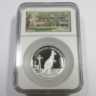 2012 P Ngc Pf69 Ucam Australia 1 Oz Silver Proof Kangaroo  1 Coin W Box  57736l