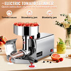 Electric Tomato Press Commercial Tomato Strainer Jam Milling Machine Sus 370w