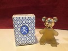 Vintage Avon Teddy Bear Decanter With Topaze Cologne -never Used  75 Fl Oz