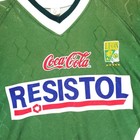 Vintage 90s Club Leon Liga Mx Soccer Jersey Mens L Green Futbol Shirt Paul Sport