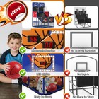 Upgrade Dual Basketball Arcade Game Kids Electronic Basketball Hoop With Elec   