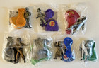 2000 Dragon Ball Z Burger King Kids Meal Toys  Cards    Stands Complete Set Of 7