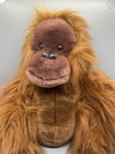 Vintage Cuddle Wit Orangutan 12    Plush Stuffed Animal Hairy Realistic 1992
