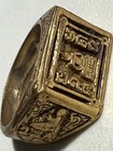 Phra Lp Doo Ring Rare Old Thai Buddha Amulet Pendant Magic Ancient Idol 1