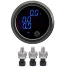 Three Display Pressure Air Pressure Gauge 290 Psi Air Pressure Gauge Kit- For   