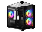 Diypc Argb-dc100-bk Black Dual Usb3 0 Tempered Glass Micro Atx Gaming Computer C