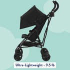 Unisex 9 5 Lb Lightweight Stroller For Baby And Toddler Pact Foldable Black Sale