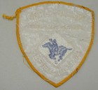 Old Original Cloth Patch Wells Fargo Guard Services 1960 s Very Rare