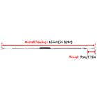 12 -14  Handlebar Stainless Steel Clutch Cable For Harley Touring Electra Glide