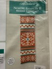 Herrschner s Beaded Banner Kit Nordic Sampler Ii Pony Beads 6 25x21  New Sealed