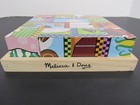 Melissa   Doug Wooden Cube Puzzle Farm  775   16 Wooden Blocks  6 Farm Scenes