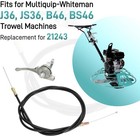 Throttle Cable Kit Replacement 21243 For J36  Js36  B46  Bs46 Trowel Machines Us