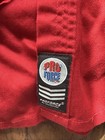 Pro Force Martial Arts Karate Uniform Red Gi 6oz Size 2 W white Belt Worn Once