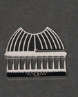 Elie Bleu Enameled Cigar Stand  Black   Silver  El Capitolio  Cc19s1  New In Box