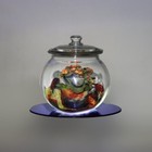 Large Antique Country Store Glass Candy Jar C1900