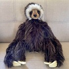 Hansa Sloth Realistic Big Size Plush Toy Doll Bh4575 14 9in Brown Japan
