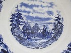 Vintage Copeland Spode Landing Of The Pilgrims 1620 Plate Tiffany   Co New York