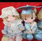 Precious Moments Dolls Lot Of 6 Vintage Plush Dolls Collection Most Have Tags