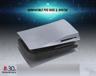 Ps5 30th Anniversary Faceplate Cover Retro Ps1 Style For Ps5 Slim standard pro