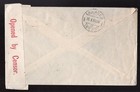 South Africa Stamps 1917 Censored Cover To Switzerland