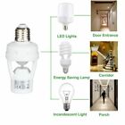 Infrared Pir Motion Sensor E27 Led Light Lamp Bulb Holder Socket Switch 110 220v