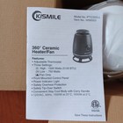 Joy Pebble Heater White Portable Floor Space Heater Fan 1500w Ceramic