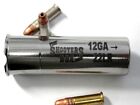 12ga To 22lr 22short Smooth Bore Shotgun Adapter - Stainless - Free Ship   Case 