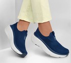 Skechers Shoes Women Wide Fit Max Cushioning Navy Sport Endeavour Comfort 129481