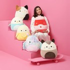 Squishmallows Original 14-inch Winston Teal Owl - Official Jazwares