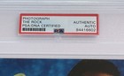 Wwe The Rock Signed 8x10 Wrestling Photo Encapsulated By Psa Coa With Proof 4
