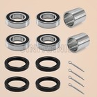 2set Front Wheel Bearings Seals Kit For Kawasaki Mule 2510 3000 3010 4000 4010