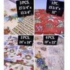 28 Vintage 1950s 60s Flat Fold Wrapping Paper Lot Christmas Birthday Nos
