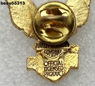     vintage  Harley Davidson  bar   Shield Eagle   Vest Jacket Pin