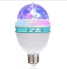 Rotating Rgb Led Disco Party Light Bulb E27 3w Dj Stage Club Lamp 1 Pack