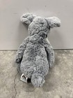 Jellycat Bashful Schnauzer Gray Puppy Dog Medium Plush Toy Retired