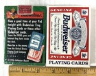 2  Vintage Budweiser Decks Playing Cards New Sealed Official Product