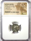 Tiberius Ar Denarius Silver Tribute Penny Roman Coin 14-37 Ad - Ngc Choice Xf Ef