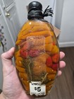 Vintage Gourmet Carrto Vegetable Vinegar Kitchen Decorative Glass Bottle 