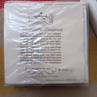Lot 2 Vtg Hallmark Christmas Wreath Party Napkins 10  X 10  Pack Of 20 