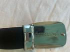 Loudmouth Golf Polished Alloy And Enamel Patent Leather Men s Belt Nwot