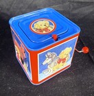 Tiny Puppy Jack-in-the-box By Schylling 2006  a1 