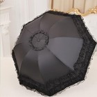 Travel Umbrella Folding Uv Resistance Princess Lace Parasol Umbrellas Sun Umbrel