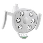Coxo Oral Led Light Induction Lamp For Dental Unit Chair 22mm 6 Led Adjustable