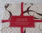 New Set 4 Lenox Holiday Nouveau Placemats Quilted Reversible Nip