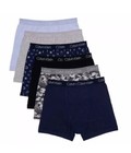New Calvin Klein Boys 6 Pk Cotton Strech Boxer Briefs  L Waist Size 26-27 Inch