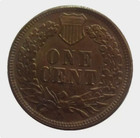 ---1877 Indian Head Cen   t Penny Extremely Fine---as Shown In The Figure