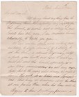 1844 Qv Fine 1d Penny Red Stamp On Poole Letter To The Reverend John Scott