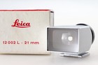  n Mint In Box  Leitz Leica 21mm Sbkoo 12002 Chrome View Finder For M From Japan
