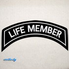 Large Life Member Silver Patch   Harley Davidson Owners Group Hog